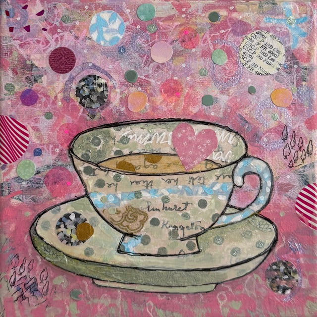 Cosmic cup | 6 x 6 | Canvas